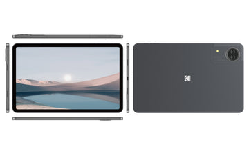 KODAK 12" Android 15 Tablet – 6GB RAM, 128GB Storage (Expandable to 1TB), 13MP Triple Camera, 1200x2000 FHD Display, 8000mAh Battery, Metal Body, Face Unlock